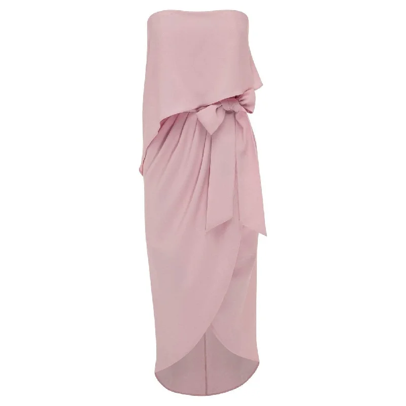 Fleur Strapless Dress - Pink