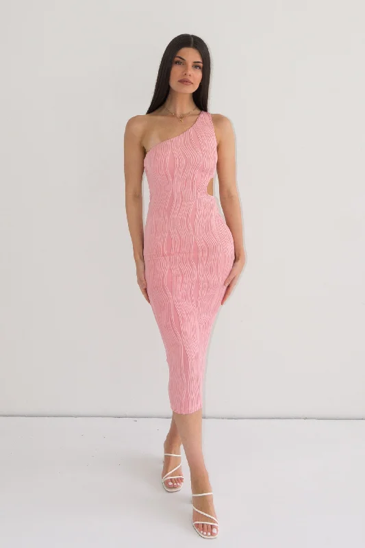 Klara Midi Dress - Pink