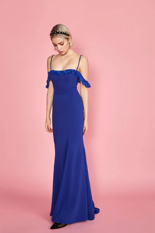 Sasha Royal Blue | Mermaid Maxi Dress