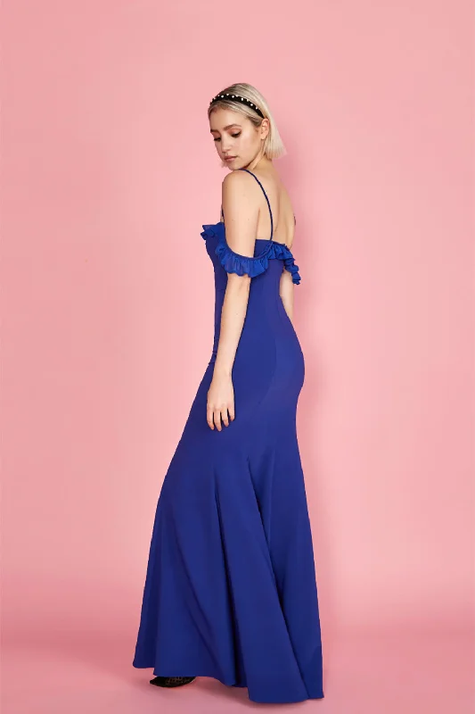 Sasha Royal Blue | Mermaid Maxi Dress