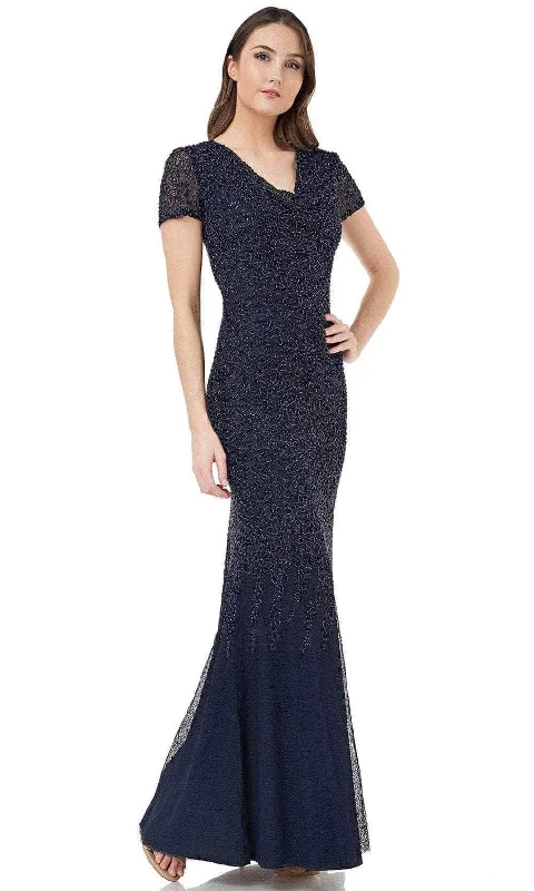 JS Collections 867170 - Pearl Beaded Sheath Evening Dress