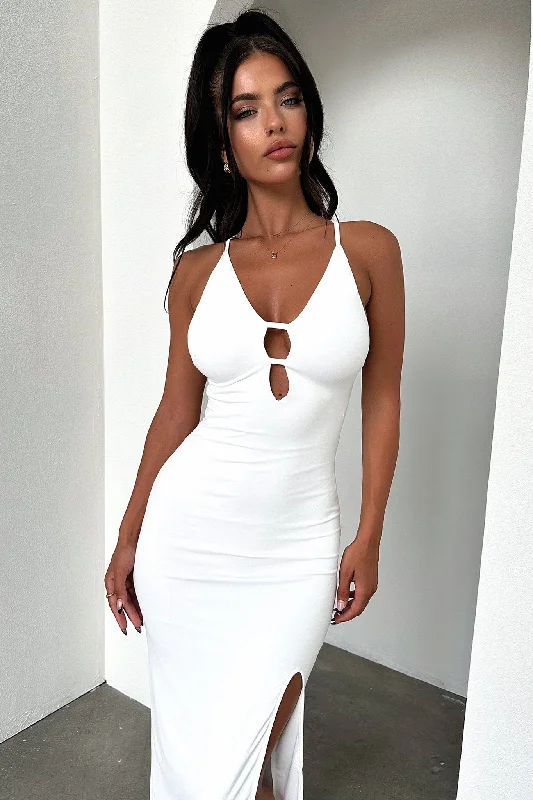 Saffron Maxi Dress - White