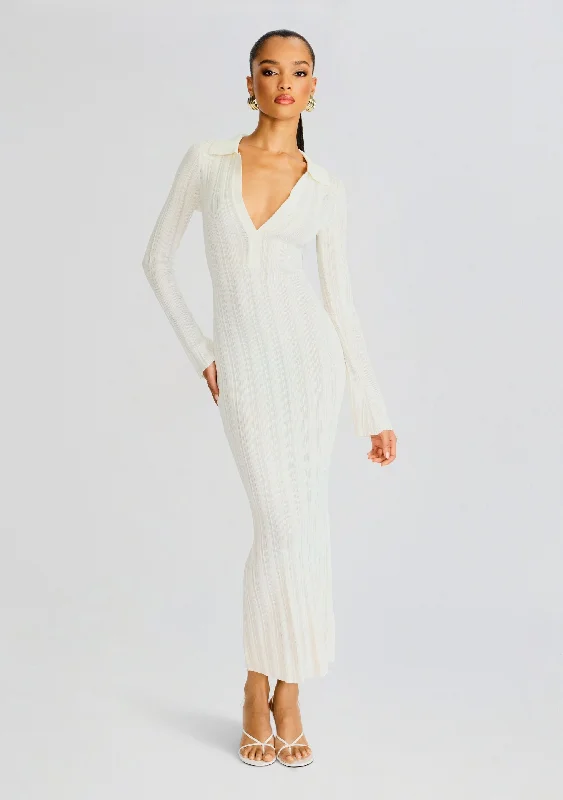 Azula Rib Knit Maxi Dress