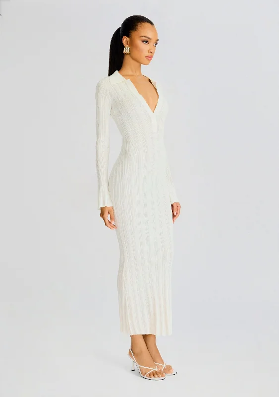 Azula Rib Knit Maxi Dress