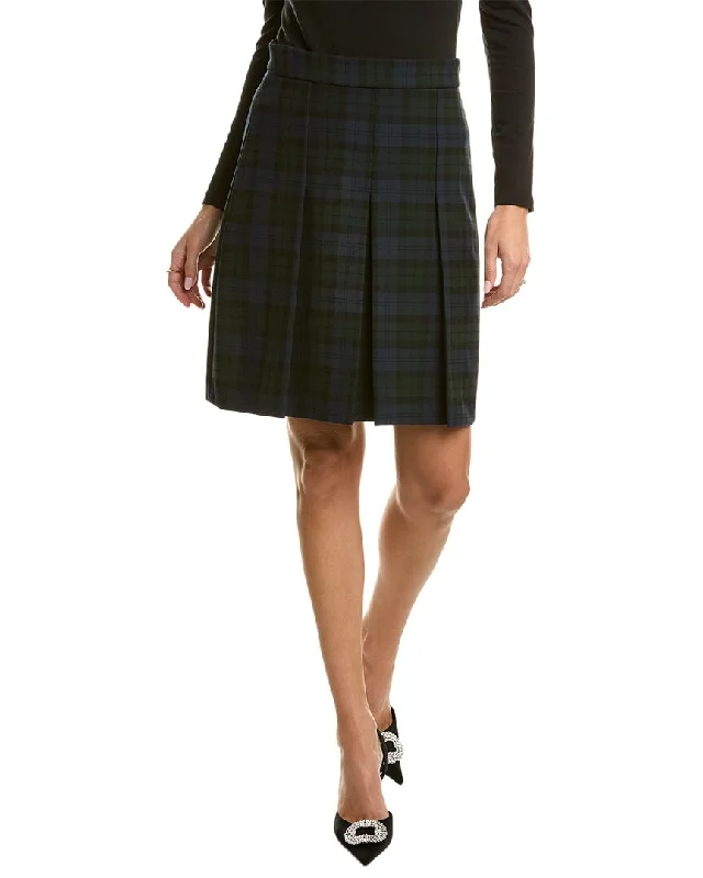 Brooks Brothers Pleated Skirt