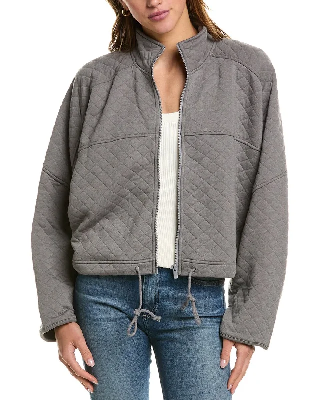 Chaser Burnout Quilted Pillow Fleece Mccartneyy Jacket