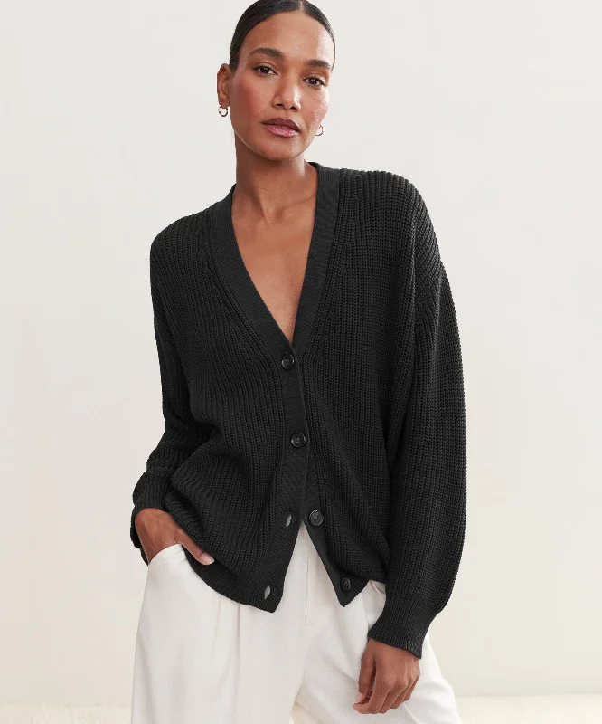 Cotton Cocoon Cardigan