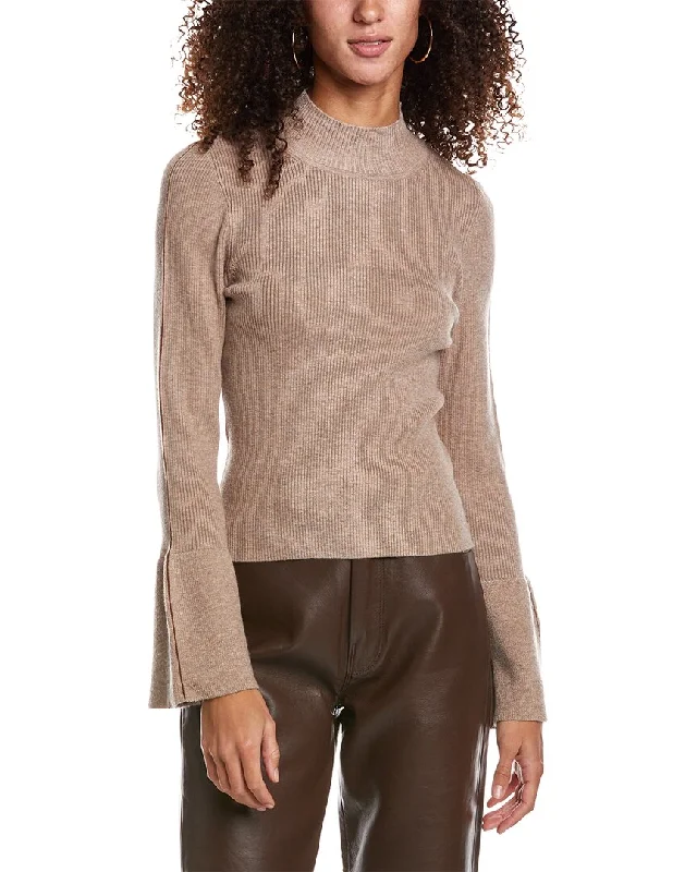 DH NEW YORK Veronica Wool-Blend Top