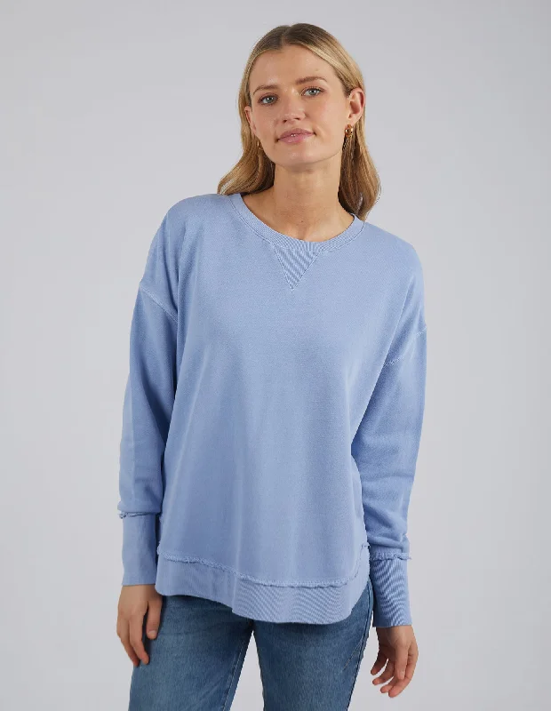 Foxwood Delilah Crew Light Blue