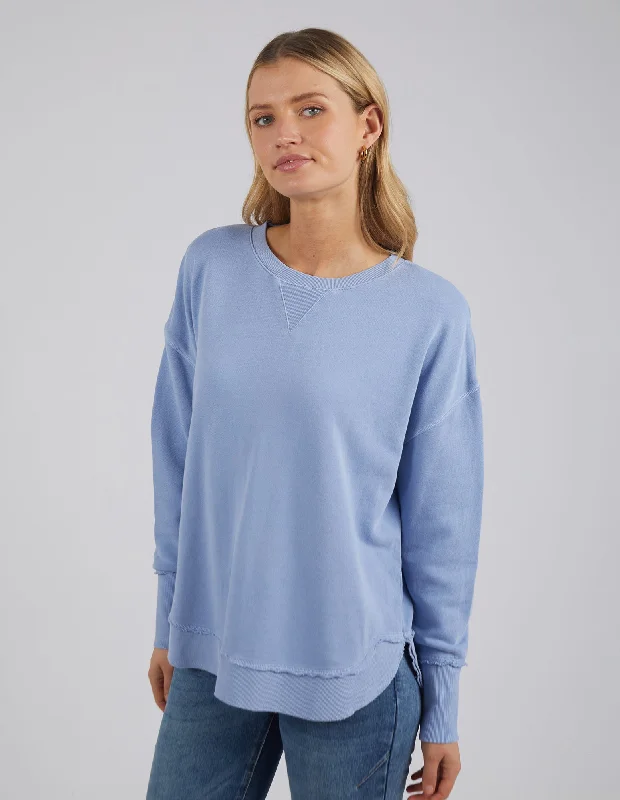 Foxwood Delilah Crew Light Blue