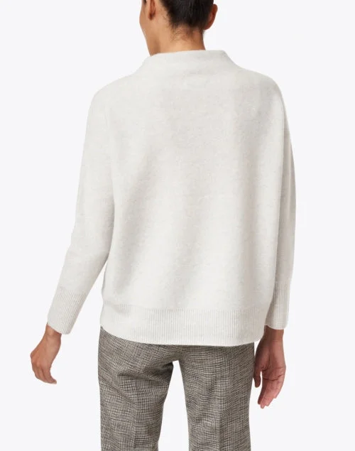 Grey Boiled Cashmere Sweater