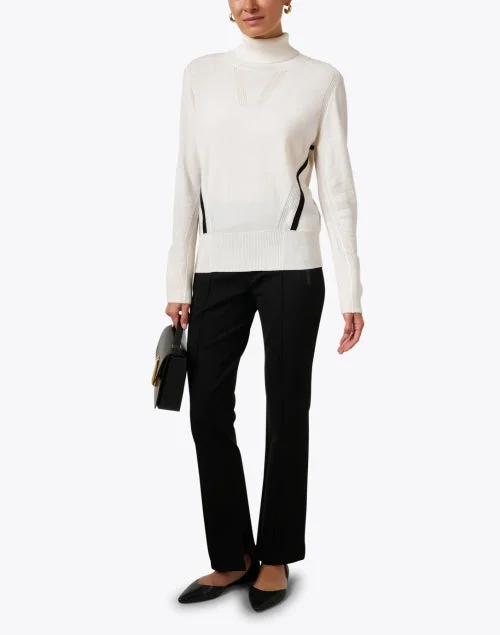 Ivory Wool Cashmere Sweater