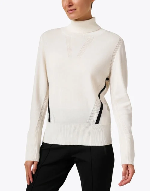 Ivory Wool Cashmere Sweater