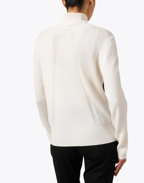 Ivory Wool Cashmere Sweater