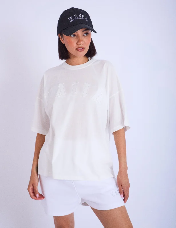 Kaiia Oversized T-shirt Vanilla