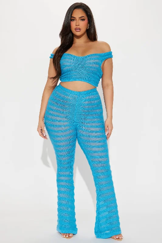 Key West Mami Pant Set - Turquoise