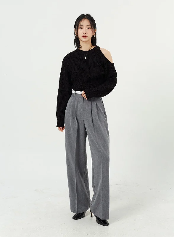 Off-Shoulder Sweater OM308