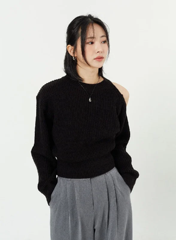 Off-Shoulder Sweater OM308