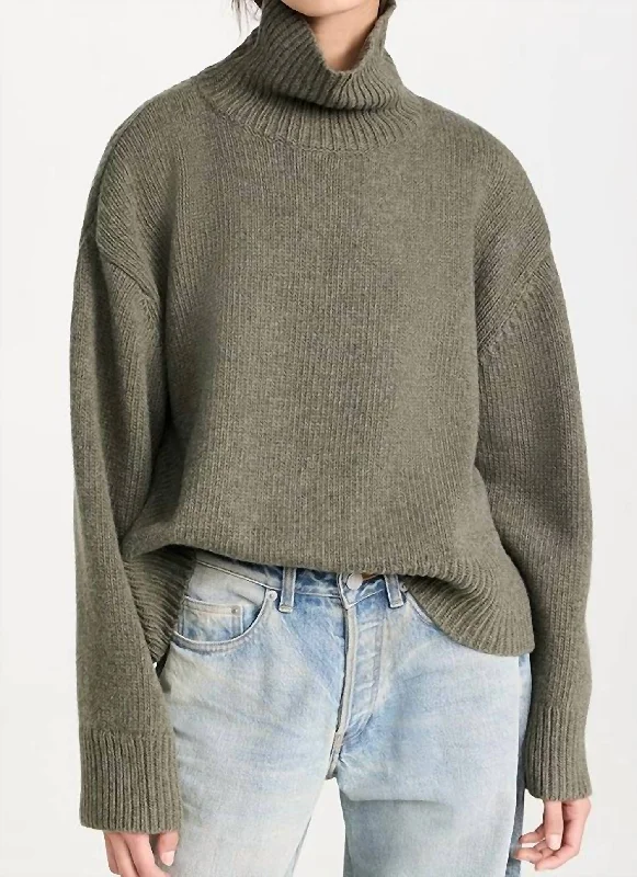 Omaira Sweater In Army Green