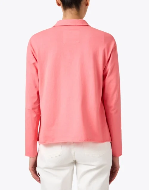 Patrick Watermelon Popover Henley Top