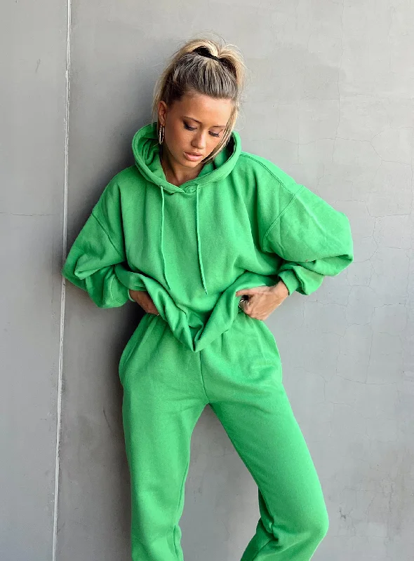 Ritu Oversized Hoodie Bright Green