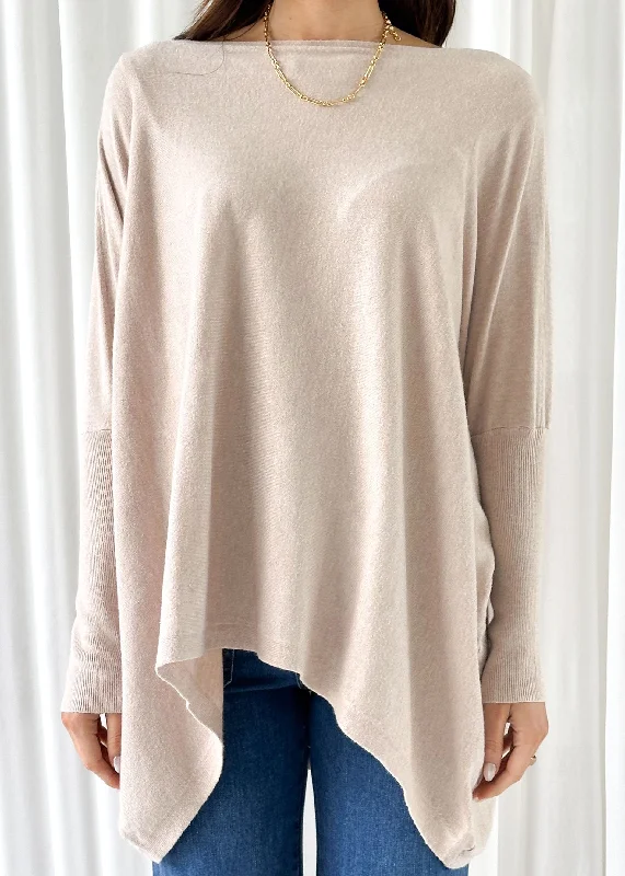 Ryden Knit Top - Latte