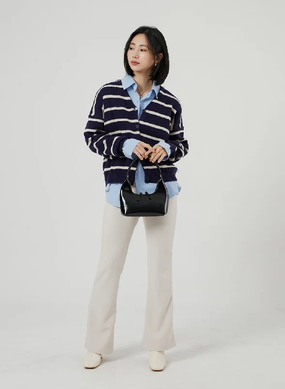 Stripe Cardigan OF309