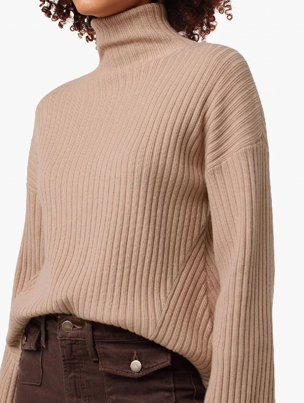 The Ayla Sweater In Fawn