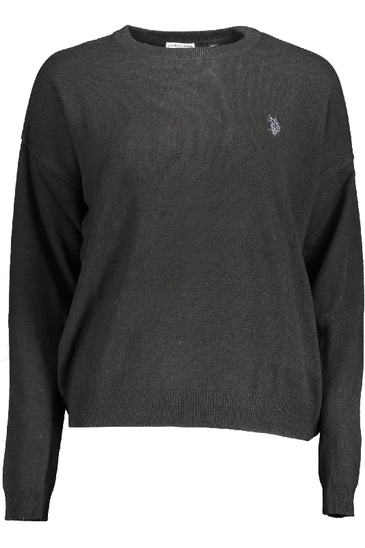 U.S. POLO ASSN. Elegant Long-Sleeved Wool Blend Women's Sweater