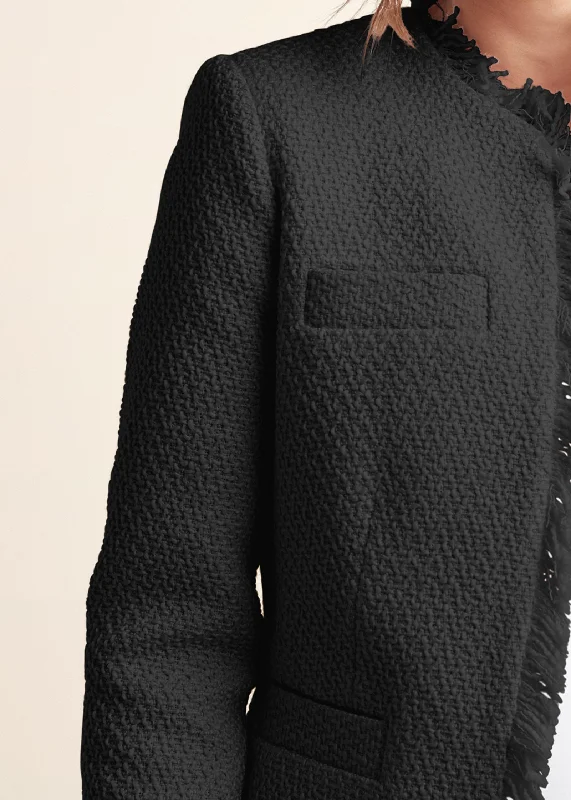 Tweed jacket - Black