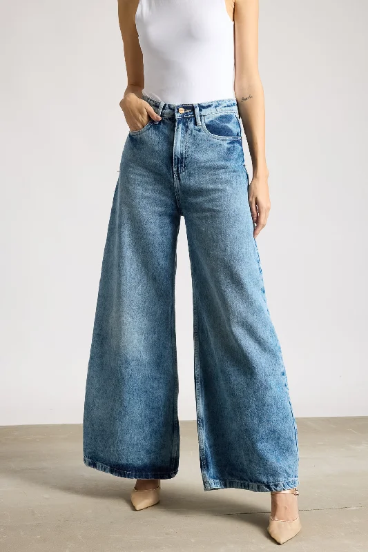 Vintage 90's Wide Flare Jeans