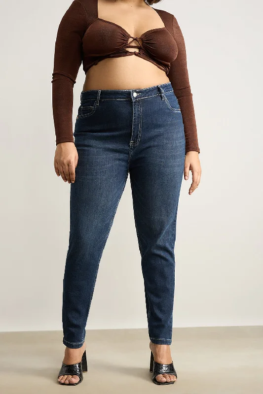 Indigo Ink Curve Skinny Jeans