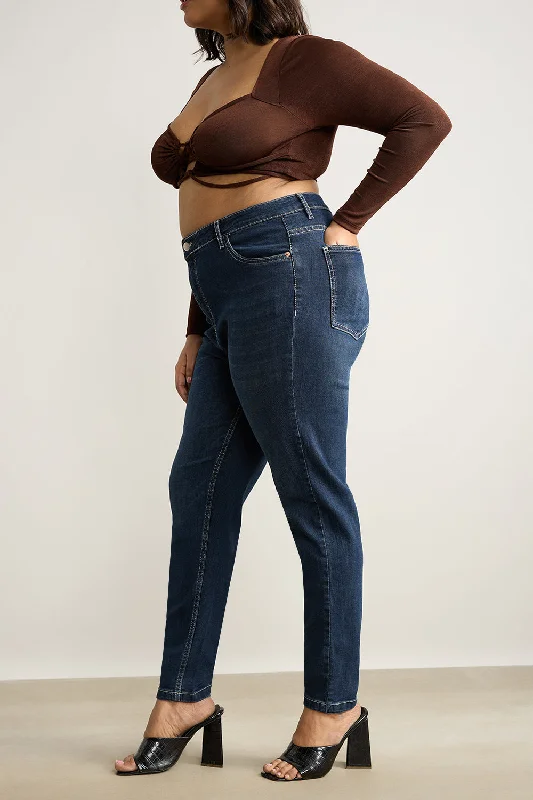 Indigo Ink Curve Skinny Jeans