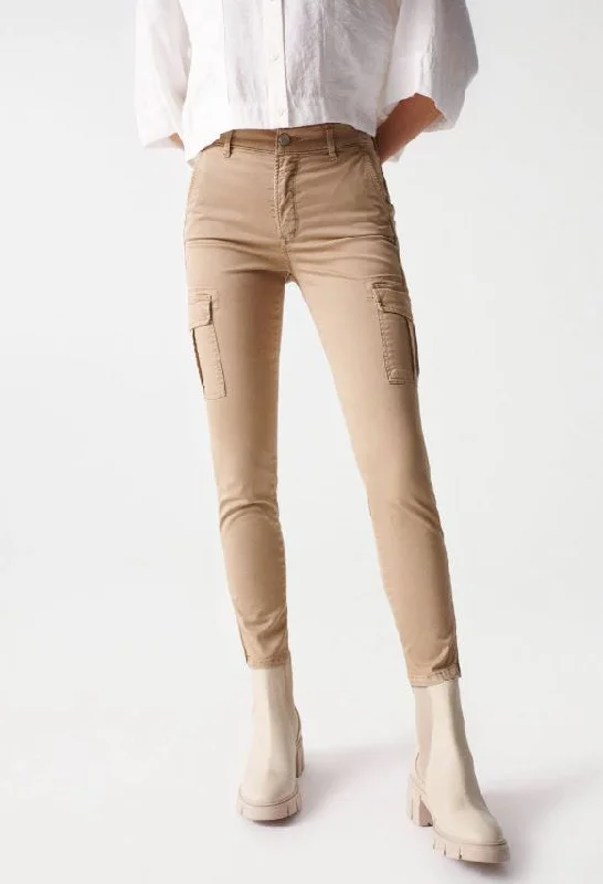 PUSH IN GLAMOUR CARGO TROUSERS