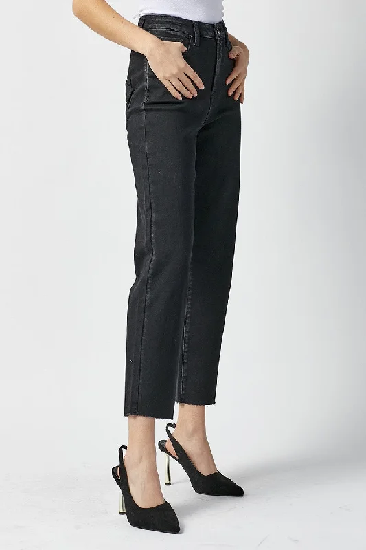 Risen - High-Rise Mom Fit Jeans