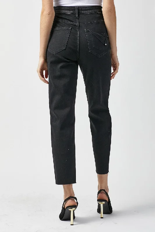 Risen - High-Rise Mom Fit Jeans