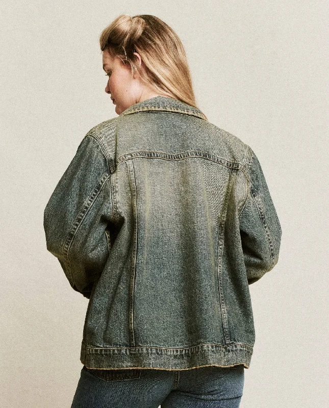 The Slouchy Jean Jacket. -- Cargo Wash