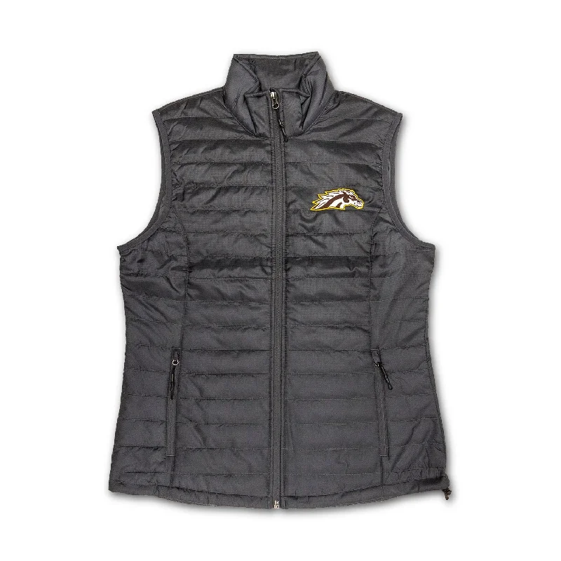 Women's Glowing Spirit Mark Puffy Vest