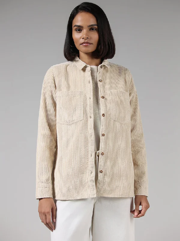 LOV Solid Cream Jacket