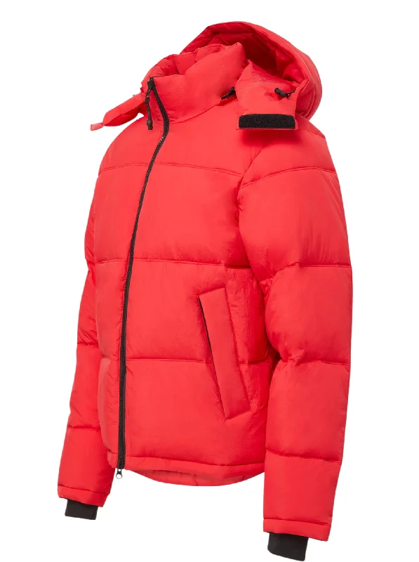 Hooded Puffer - Red