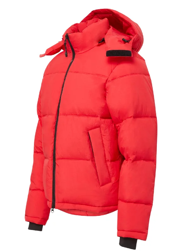 Hooded Puffer - Red