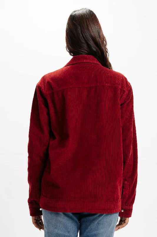 Red Corduroy Jacket