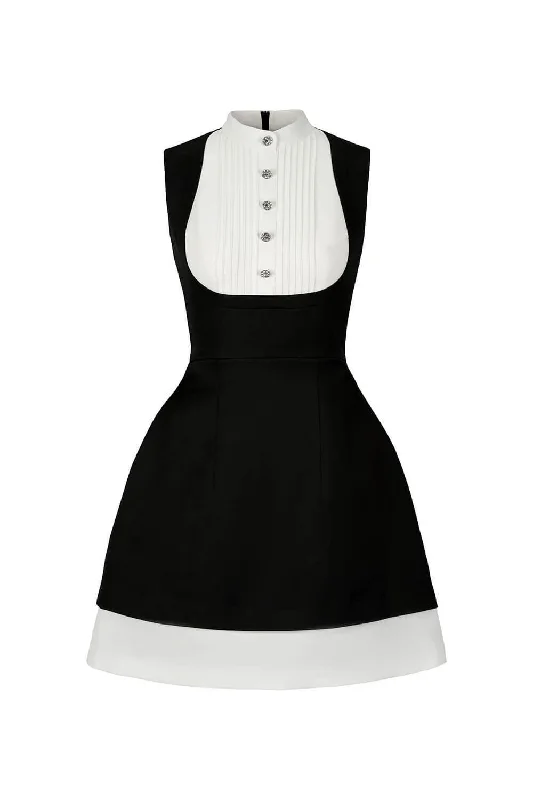 Don't Miss Out!Dorothy Pleated Bib Dress