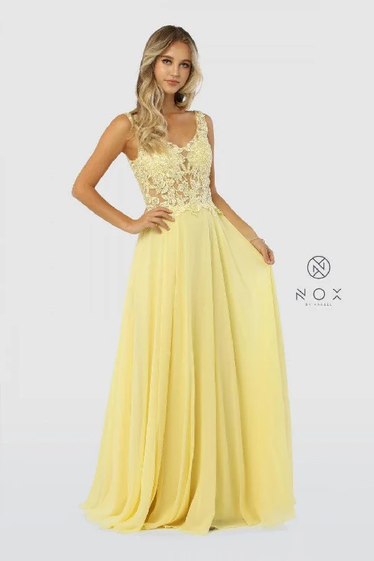 Limited Edition, Limited Price!Long Yellow Formal Dress Evening Gown