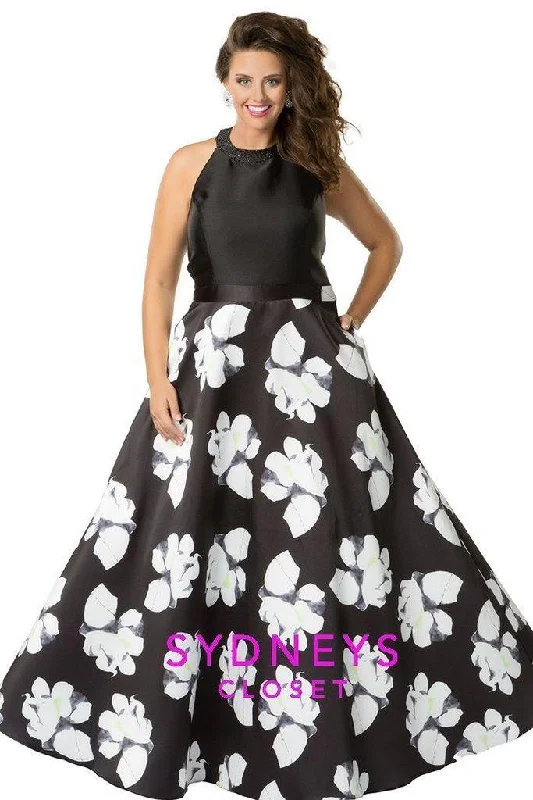 Your Dream Deal is Here!Sydneys Closet Long Prom Dress Floral Ball Gown
