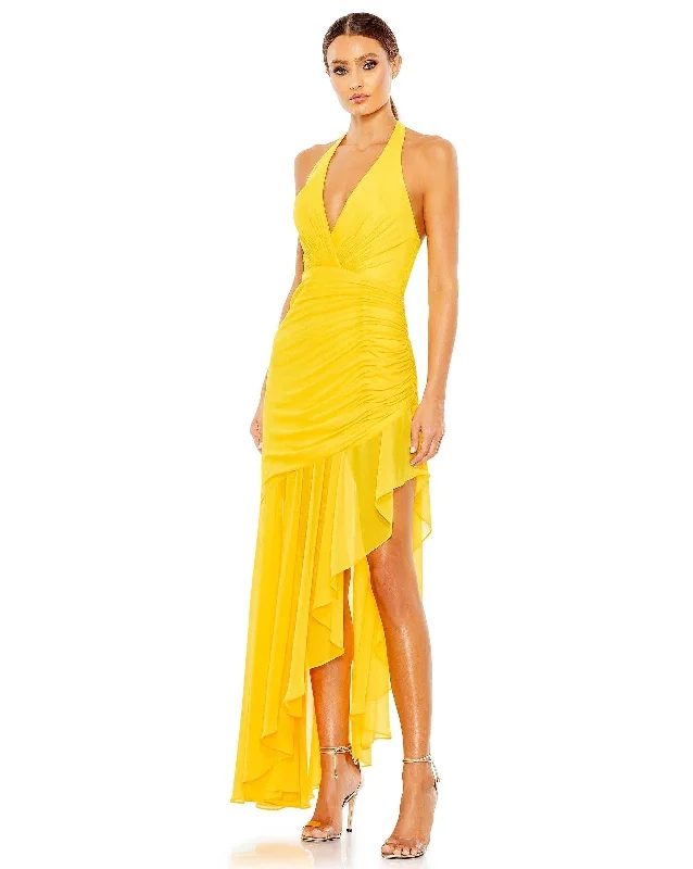 Get Ready to Save!Mac Duggal 55847 High Low Chiffon Formal Gown