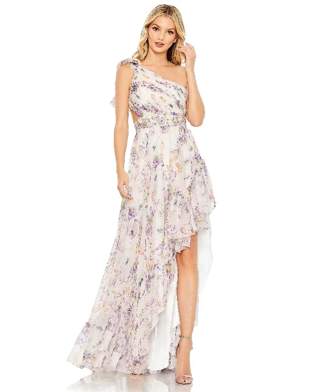 Enjoy Huge Discounts Now!Mac Duggal High Low One Shoulder Prom Gown 67969