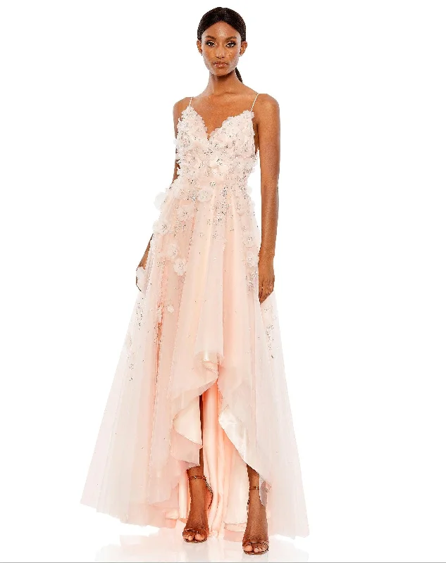 Enjoy Huge Discounts Now!Mac Duggal 11292 High Low Spaghetti Strap Prom Dress Sale