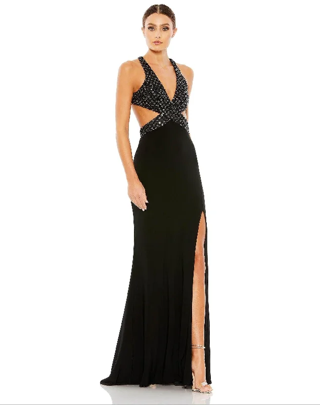 Steals and Deals Await!Mac Duggal 68166 Long Formal Fitted Prom Dress