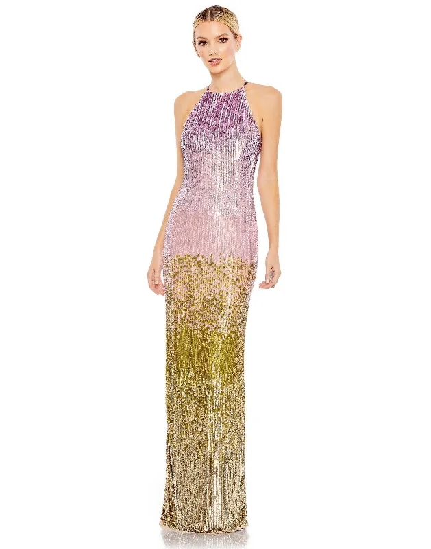 Find the Best Deals Here!Mac Duggal 93738 Long Formal Halter Prom Dress Sale